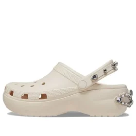 Zuecos clásicos con plataforma Tiara «Beige»