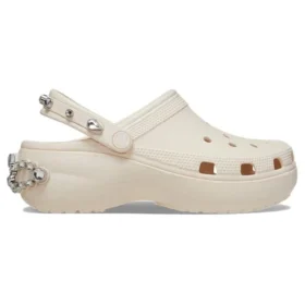 Zuecos clásicos con plataforma Tiara «Beige»