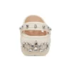 Zuecos clásicos con plataforma Tiara «Beige»