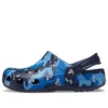 Zuecos clásicos de camuflaje «Azul Negro»