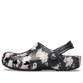 Zuecos clásicos estampados «Black Pink»