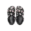Zuecos clásicos estampados «Black Pink»