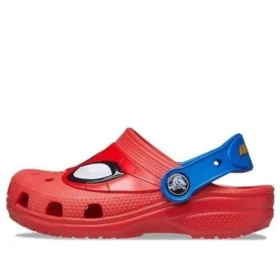 Zuecos clásicos «Spider-Man de Marvel» de Fun Lab «Rojo Azul»