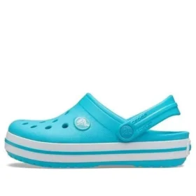 Zuecos Crocband «Azul Blanco»