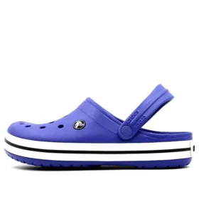 Zuecos Crocband «Azul Blanco»
