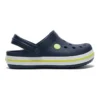 Zuecos Crocband «Azul Blanco»