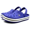 Zuecos Crocband «Azul Blanco»