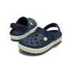 Zuecos Crocband «Azul Blanco»