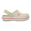 Zuecos Crocband «Beige Red»