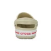 Zuecos Crocband «Beige Red»