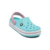 Zuecos Crocband «Blue Pink»