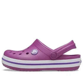 Zuecos Crocband Clog «Purple White»