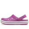 Zuecos Crocband Clog «Purple White»