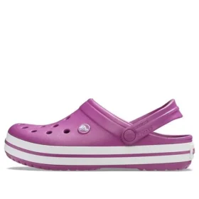 Zuecos Crocband Clog «Purple White»