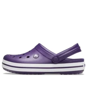 Zuecos Crocband Clog «Purple White»