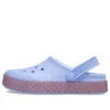 Zuecos Crocband IV Reflective Mermaid «Blue Pink»