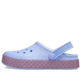 Zuecos Crocband IV Reflective Mermaid «Blue Pink»