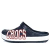 Zuecos Crocband Logo «Azul marino y blanco»