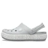 Zuecos Crocband Logo Mania «Gris-Plata»