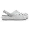 Zuecos Crocband Logo Mania «Gris-Plata»