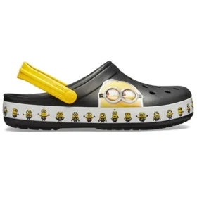 Zuecos Crocband Minions «Black Yellow»