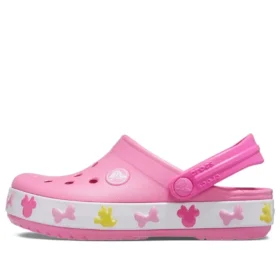 Zuecos Crocs x Disney de Mickey y Minnie Mouse «Rosa y blanco»