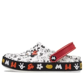 Zuecos Crocs x Mickey Off Court «Blanco, Negro, Rojo»