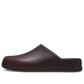 Zuecos Dylan pulidos «Dark Cherry»