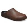 Zuecos Dylan pulidos «Mocha»