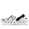 Zuecos Echo Tiger «White Black»
