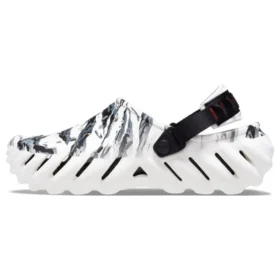 Zuecos Echo Tiger «White Black»