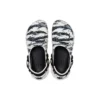 Zuecos Echo Tiger «White Black»
