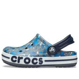 Zuecos estampados Bayaband «Blue Grey»