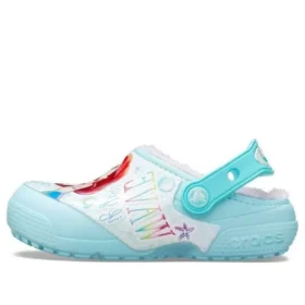 Zuecos Fun Lab de La Sirenita de Disney «Azul cielo y blanco»