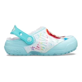 Zuecos Fun Lab de La Sirenita de Disney «Azul cielo y blanco»