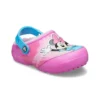 Zuecos Fun Lab Disney Minnie con forro «Pink Blue»