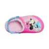 Zuecos Fun Lab Disney Minnie con forro «Pink Blue»