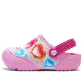 Zuecos Fun Lab Heart Lights «Rosa Azul»