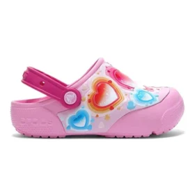 Zuecos Fun Lab Heart Lights «Rosa Azul»
