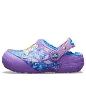 Zuecos Fun Lab Lined Frozen «Morado Azul»