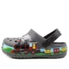 Zuecos Fun Lab Train Band «Gris Multicolor»