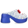 Zuecos Hello Kitty Siren Clog «Blanco Azul»