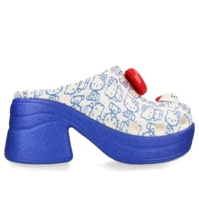 Zuecos Hello Kitty Siren Clog «Blanco Azul»