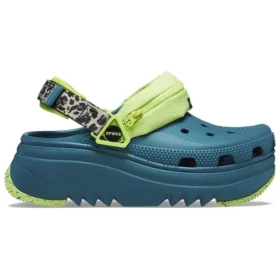 Zuecos Hiker Xscape con estampado animal «Verde turquesa»