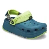 Zuecos Hiker Xscape con estampado animal «Verde turquesa»