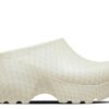 Zuecos Hydra con estampado de pata de gallo «Summit White»