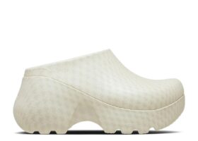 Zuecos Hydra con estampado de pata de gallo «Summit White»