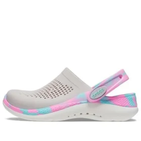 Zuecos LiteRide 360 con efecto marmolado «Gris, rosa y azul»