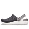 Zuecos LiteRide «Negro, gris y blanco»