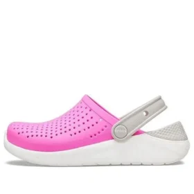Zuecos LiteRide «Rosa, blanco y gris»